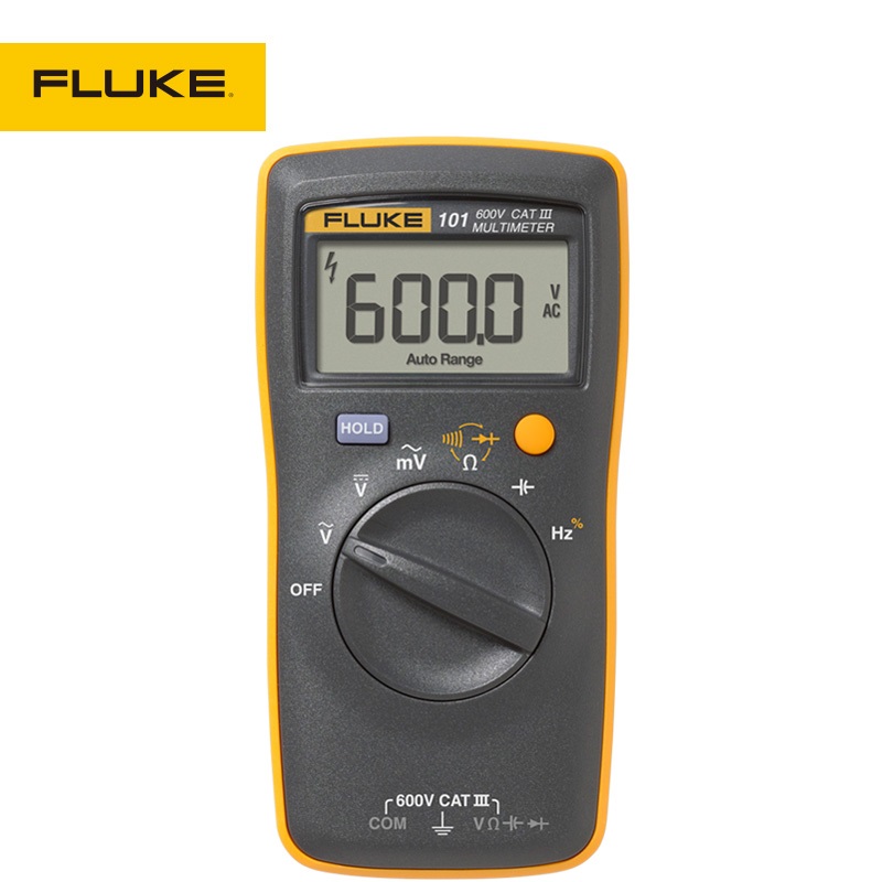 福祿克/FLUKE 101/101Kit 數(shù)顯數(shù)字萬用表 尺寸小巧手持式萬能表